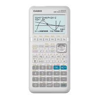 Casio fx-9750GIII Mode D'emploi