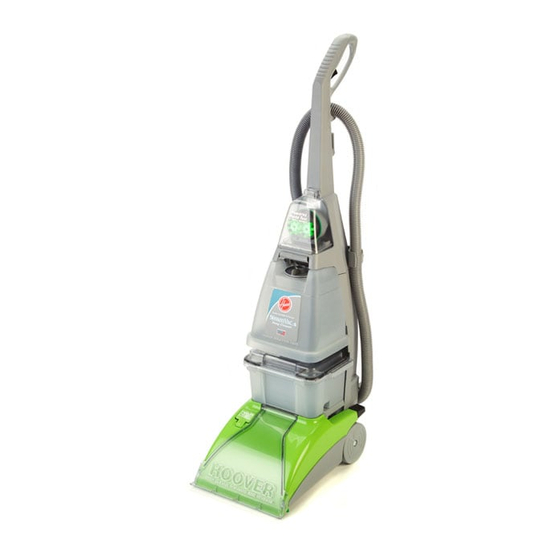 Hoover SteamVac F5835900 Manuel De L'utilisateur