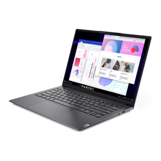 Lenovo Yoga Slim 7i Pro X Guide D'utilisation