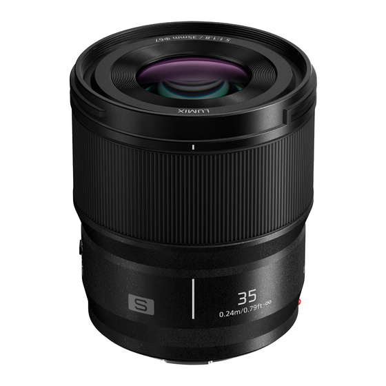 Panasonic S-S35 Manuel D'utilisation