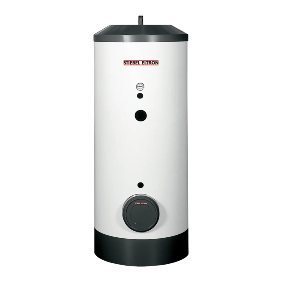 Stiebel Eltron SBB 300 PLUS Utilisation Et Installation