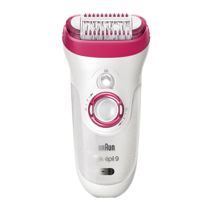 Braun SILK-EPIL 9-521 Manuel D'utilisation