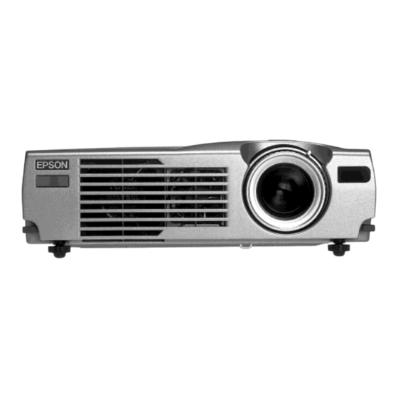 Epson EMP-713 Manuel D'utilisation