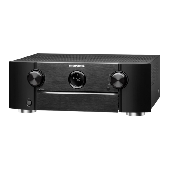 Marantz SR6011 Manuel De L'utilisateur
