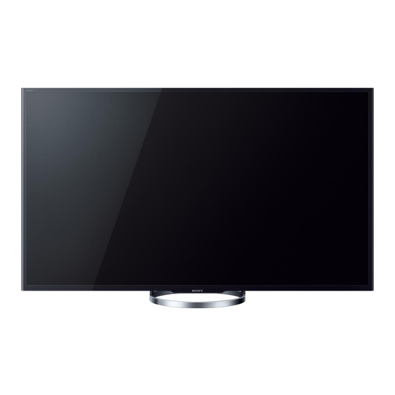 Sony BRAVIA KD-65X8505A Guide De Référence