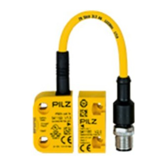 Pilz PSEN cs4.1a/b/p/M12 Manuel D'utilisation