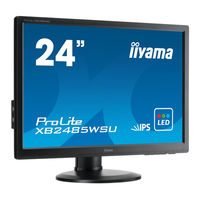 Iiyama ProLite X2485WS Mode D'emploi