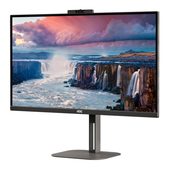 AOC Q27V5CW/BK Manuel D'utilisation