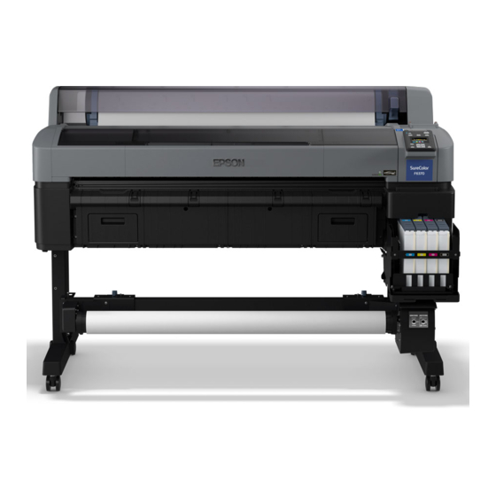 Epson SureColor F6370 Guide De L'utilisateur