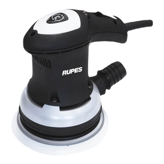 Rupes ER123TE Guide D'installation Et D'entretien