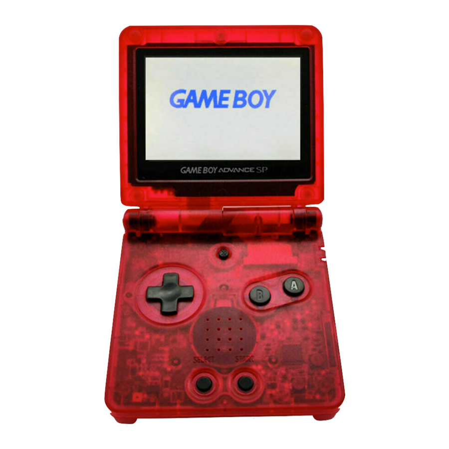 Nintendo GAME BOY ADVANCE SP Mode D'emploi