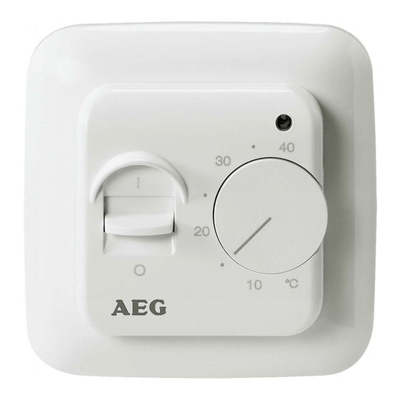 AEG FTE 900 SN Instructions D'installation