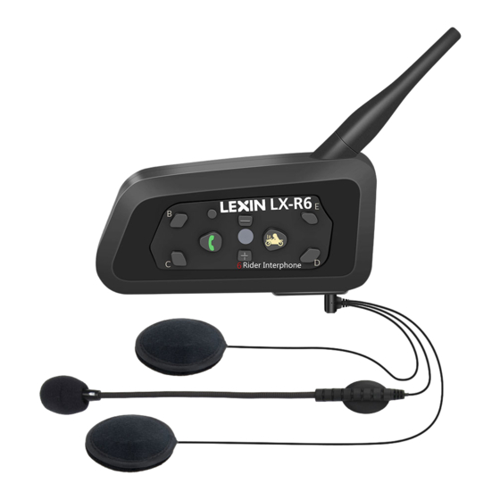 LEXIN LX-R6 Manuel Utilisateur