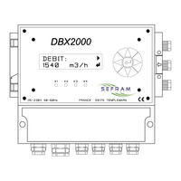 SEFRAM DBX2000 Instructions