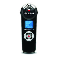 Alesis TWOTRACK Guide D'utilisation Rapide