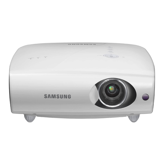 Samsung SP-L201 Mode D'emploi