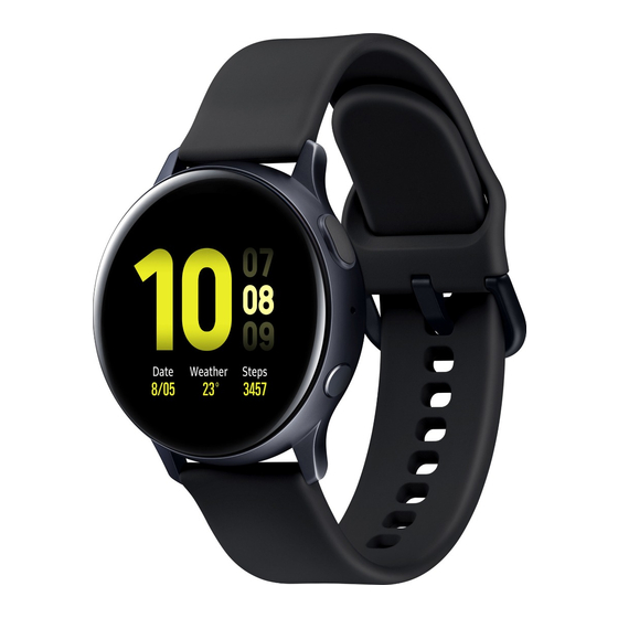 Samsung Galaxy Watch Active2 SM-R820 Manuels