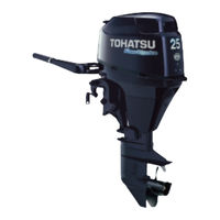 Tohatsu MFS 2.5B Manuel De L'utilisateur