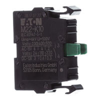 Eaton M22-K10 Notice D'installation