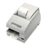 Epson TM-U675 Manuel D'utilisation