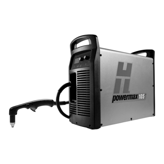 Hypertherm Powermax 105 Manuel De L'opérateur