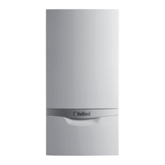 Vaillant ecoTEC plus Notice D'utilisation