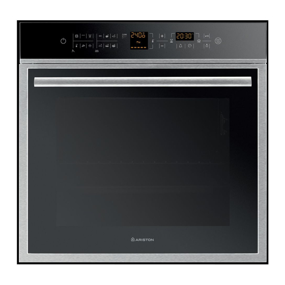 Hotpoint Ariston FK 103E 0 X/HA Mode D'emploi