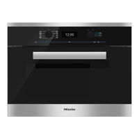 Miele DG 6400 Mode D'emploi Et Instructions De Montage