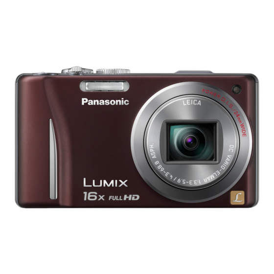 Panasonic Lumix DMC-ZS10 Manuel D'utilisation