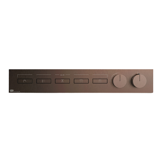 Gessi HI-FI 63018 Mode D'emploi