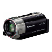 Panasonic HC-V727 Mode D'emploi De Base