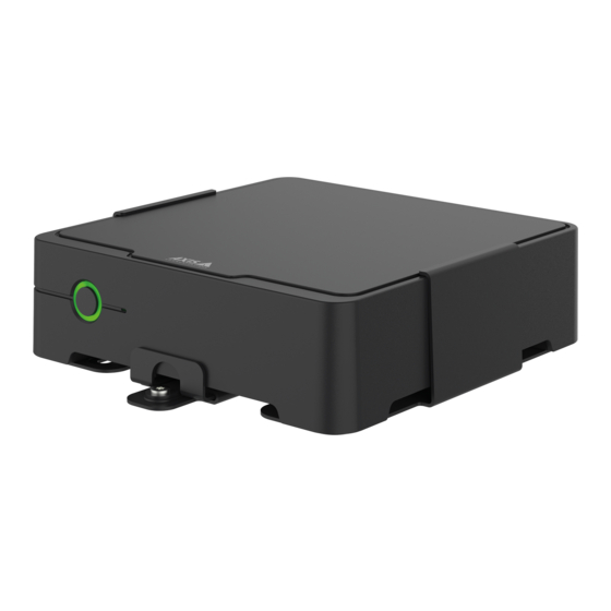Axis W800 Manuel D'utilisation