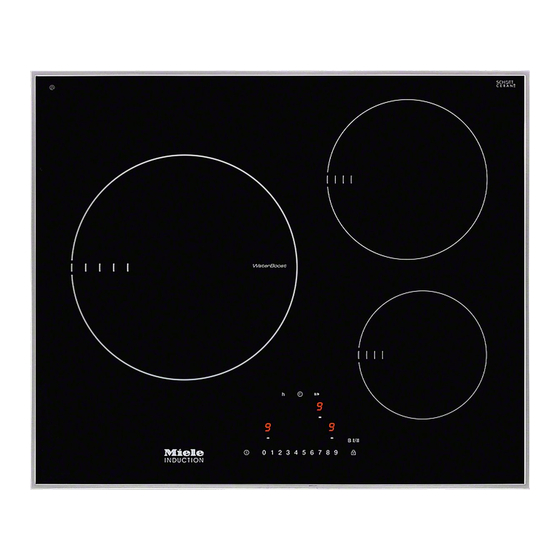 Miele KM 6316 Mode D'emploi