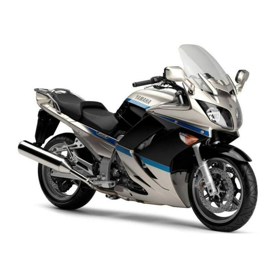 Yamaha FJR1300AS 2009 Manuels