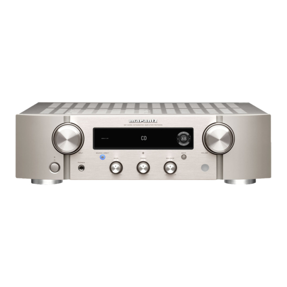 Marantz PM7000N Manuel De L'utilisateur