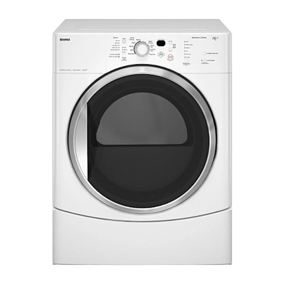 Kenmore HE2 110.C8756 Serie Guide D'utilisation Et D'entretien