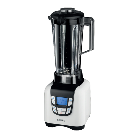 Krups HI SPEED BLENDER KB70 Mode D'emploi