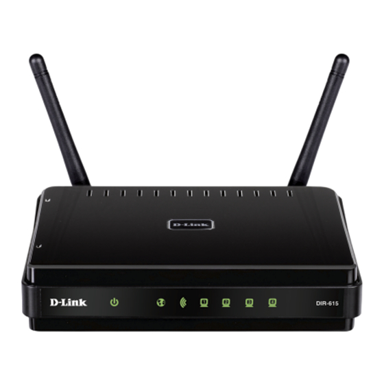 D-Link DIR-615 Manuel D'utilisation