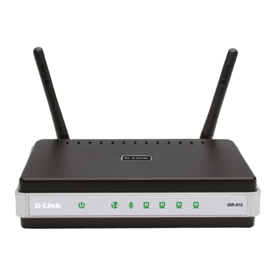 D-Link DIR-615 Guide D'installation