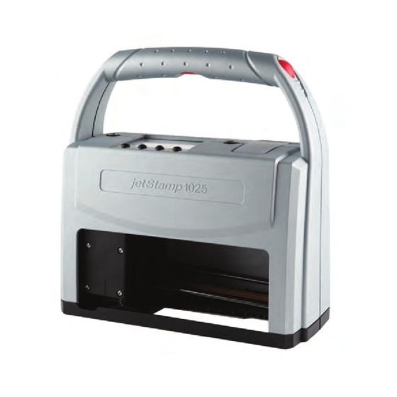 Reiner jetStamp 1025 Mode D'emploi Succint