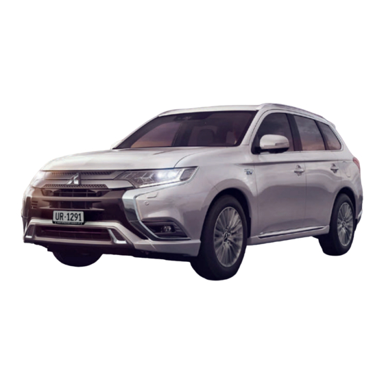 Mitsubishi MOTORS OUTLANDER PHEV 2020 Guide Rapide