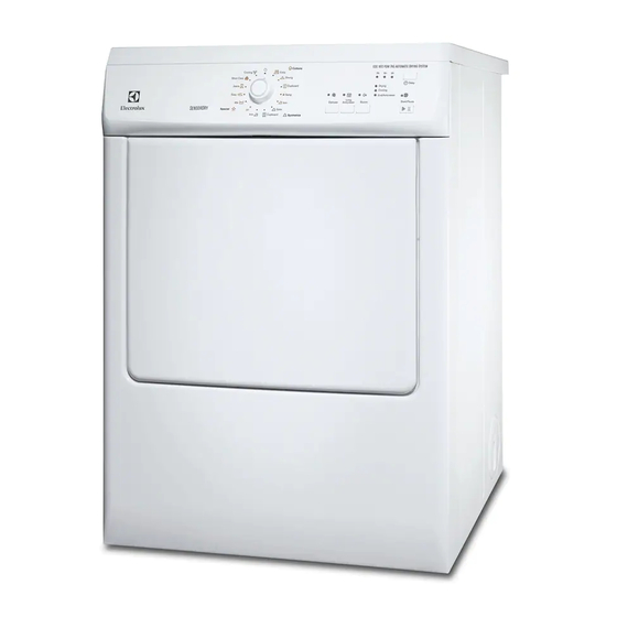 Electrolux EDE1072PDW Notice D'utilisation