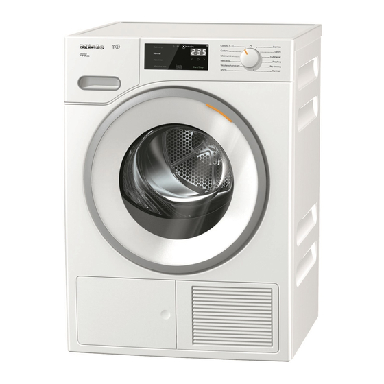 Miele TWF 620 WP Mode D'emploi