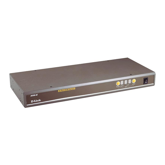 D-Link DKVM-8E Guide D'utilisation