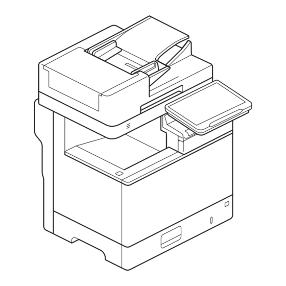Canon imageRUNNER ADVANCE DX 529i Mode D'emploi