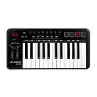 Alesis QX25 Guide D'utilisation Rapide