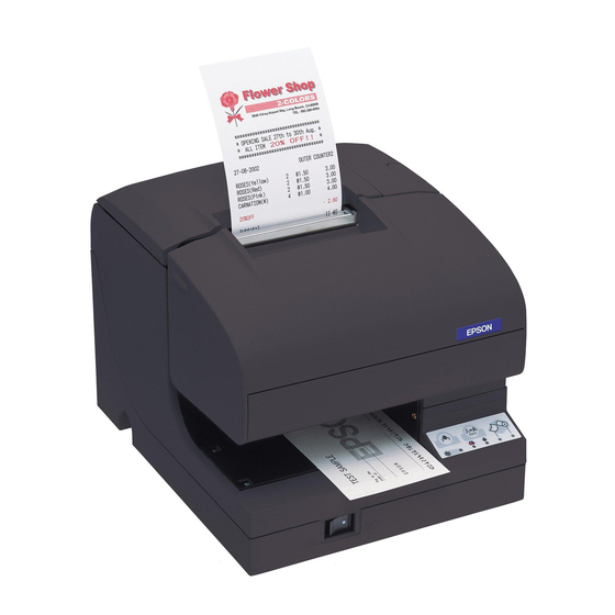 Epson TM-J7000 Manuel D'utilisation