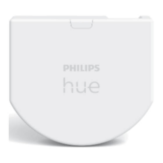 Philips hue Notice D'emploi