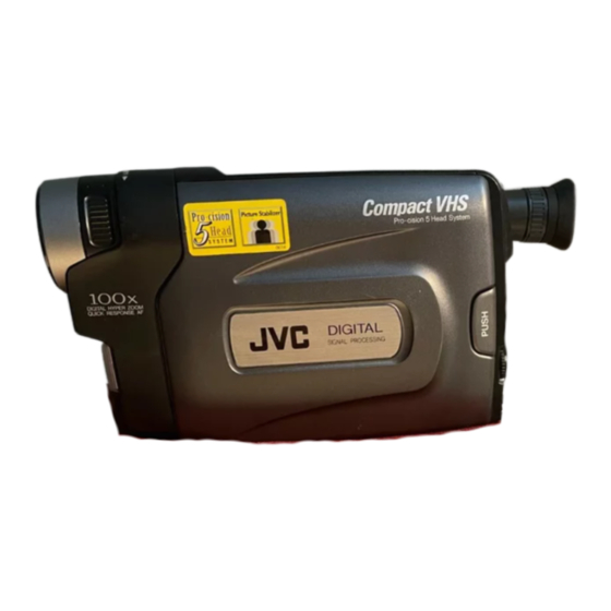 JVC GR-AX940 Mode D'emploi