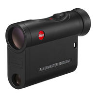 Leica RANGEMASTER 2800.COM Notice D'utilisation